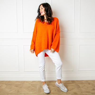 Oversized Mohair Blend Jumper